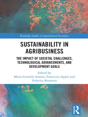 cover image of Sustainability in Agribusiness